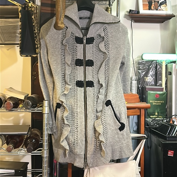 Stunning zip up Nanette‎ Lenore wool sweater